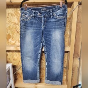 Silver Jeans Tuesday Low Capri Women's‎ Size 30